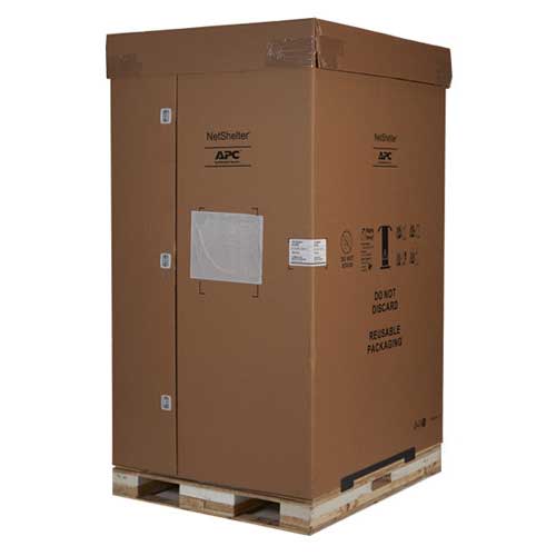 AR3100SP NetShelter SX 42U 600mm Wide x 1070mm Deep Enclosure with Sides Black -2000 lbs. Shock Packaging