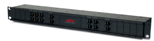 APC PRM24 24 position chassis for replaceable data line surge protection modules, 19" rackmount, 1U